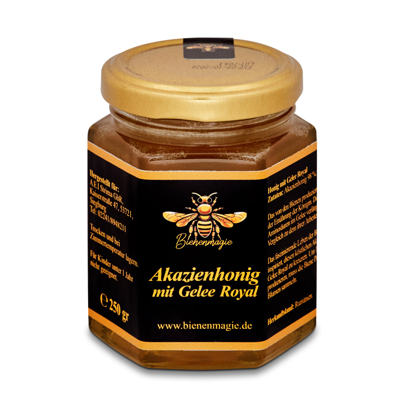 Akazienhonig mit Gelee Royal